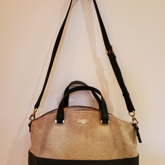 Kate Spade handbag beige and black - Picture 2 of 4